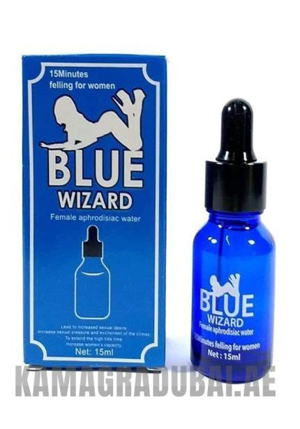 blue wizard drops test on girl|Just 1 drop.. and your partner.. will be horny .. is this .